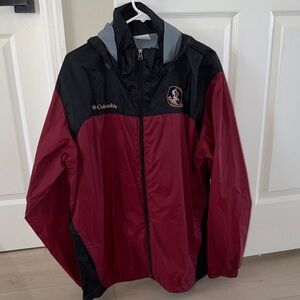 Columbia Florida State Maroon and Black Hooded Jacket